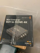 Blackmagic Micro Converter SDI to HDMI 6G - 4k Ultra hdBlack