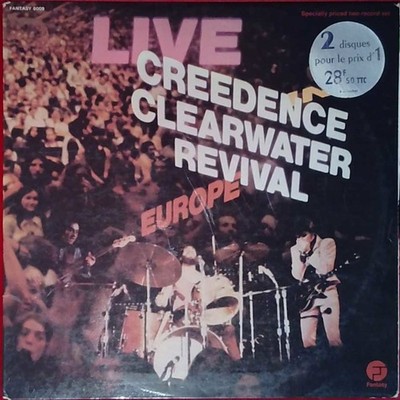 Creedence Clearwater Revival - Live In Europe - Fantasy - Frankreich - 1973- RE!
