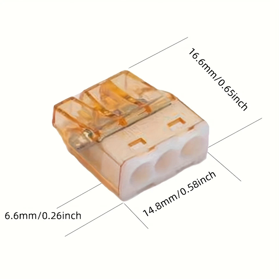 Electrical Wire Connector Set - Multi-Port Quick Terminal Blocks for Wiring - Image 4 of 4