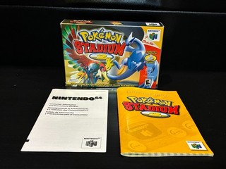 Pokemon Stadium 2 Original Nintendo 64 Box & Inserts Only No Game