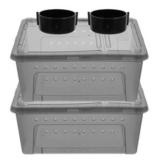 Reptile Breeding Box Spider Terrarium Hatching Container for Reptiles Habitat