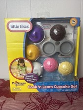 Little Tikes Cook 'N Learn Cupcake Set Food Kitchen Pretend Play NIB