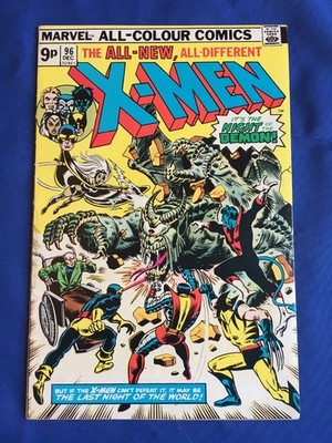 X-Men #96 FN+ (6.5) MARVEL ( Vol 1 1975) 1st app Moira MacTaggert