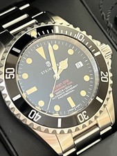 Steinhart Ocean One 42 mm Vintage Red Watch ETA-2824 Swiss Automatic Movement
