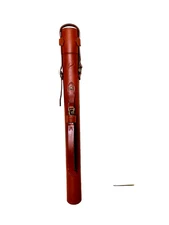 FLY FISHING ROD LEATHER CASE, TUBE