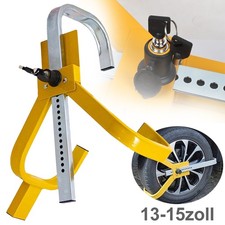 Parkkralle Radkralle für Reifenkralle Wegfahrsperre Diebstahlschutz Auto Pkw DE
