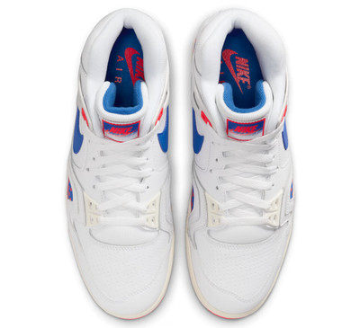 Nike Air Tech Challenge 2 Pixel Court White Laser Crimson Men's | Size 7.5 - 13