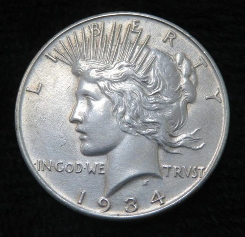 1934 Peace Dollar  * 90% Silver * Better Grade * 6193