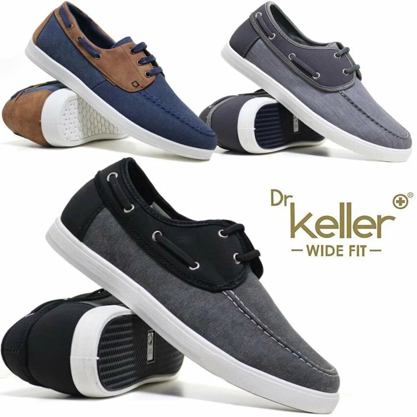 Wide fit canvas shoes sale mens