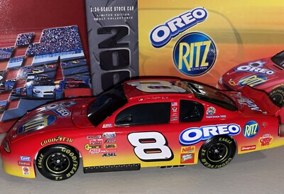 DALE EARNHARDT JR # 8 RITZ OREO  2003 MONTE CARLO 1/24 NASCAR Diecast Bank