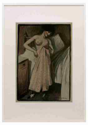 Sancha La Vie en Rose 1903 Perplexit A3 A4 gerahmter Druck Bild
