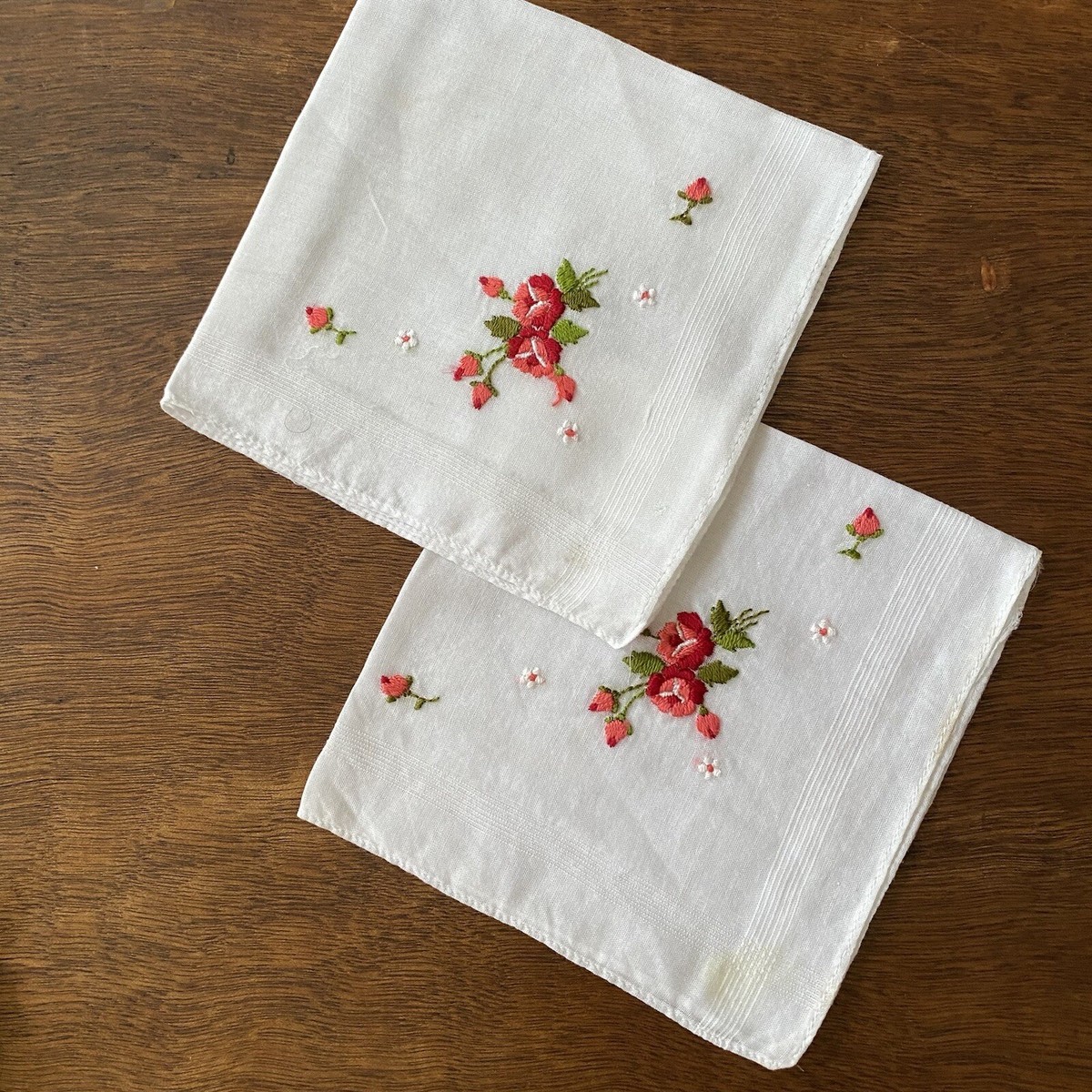 小物 1900s Hand Embroidery Handkerchief il_fullxfull.6208606411_qhz7.jpg