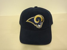Vintage NFL St. Louis Rams Strapback Cap Hat 90s Logo Athletic NEW NWT