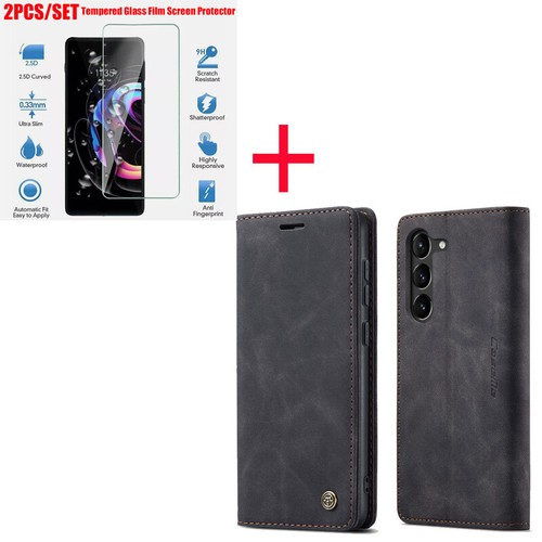 For Samsung S25 S24 S23 S22 S21 FE S20 Plus Ultra Wallet Leather Case Flip Cover - Picture 77 of 81