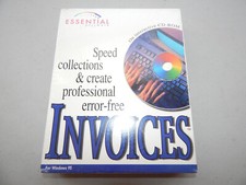  READ NOS Sealed 1997 Essential Software Invoices CD FREE SHIPPING 