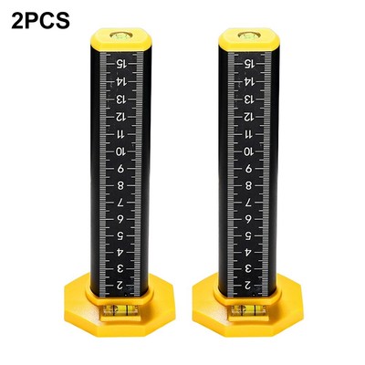 2 St��ck Schwerlast-Messlineale mit Magnet f��r ideal f��r Profis