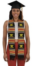 Graduation Kente Stole Handwoven Kente Cloth