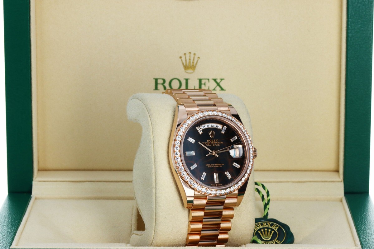 アスティエセレクト　オーナメント 腕時計 ROLEX ロレックス Rolex Day-Date 40mm Eisenkiesel Diamond President 18ktEveroseGold