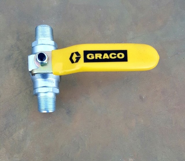GRACO 237304 HIGH PRESSURE BALL VALVE,,7400 psi,,3/8"M x 3/8"M,,4 PAINT SPRAYERS eBay