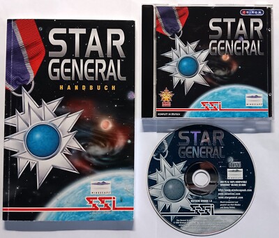 Star General (1996) PC-CD-ROM mit Handbuch, MS-DOS/Win 95, Deutsch, Strategie