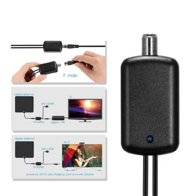 Digital Tv Signal Amplifier Booster 45 862mhz For Cable Fox Antenna Channel 2019 For Sale Online Ebay