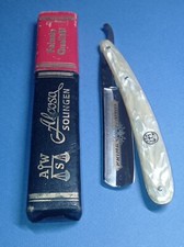 Vintage straight razor Alcoso Solingen