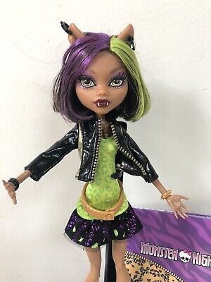 Clawdeen Wolf Monster High Scaremester Doll Mattel BDD78 for sale