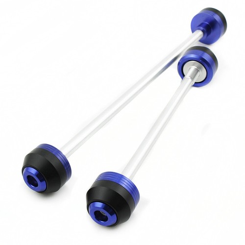 For RS 660 Shiver 750 900 SL 750 Front Rear Axle Protector Crash Slider Kit - Picture 7 of 19