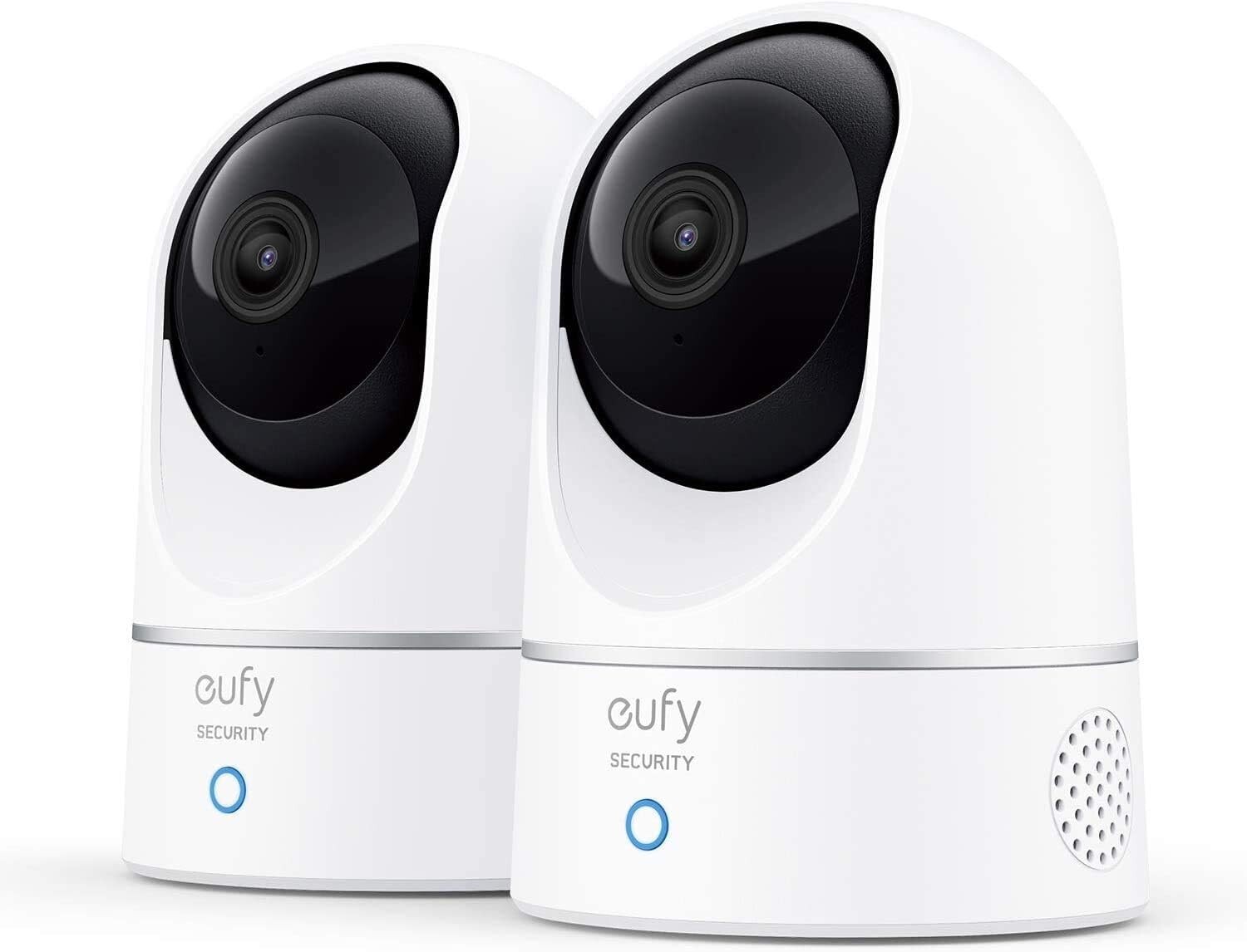Eufy Smart Indoor Security Kit: 2 Cameras, 2K Video, Voice Assist Compatibility