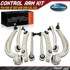 8x Front Control Arms & Ball Joint Assembly for Audi Q7 2017 2018 2019 2.0L 3.0L