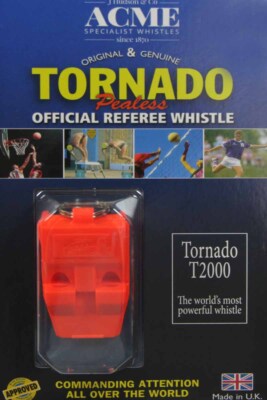 Pfeife Tornado 2000 von ACME Schiedsrichterpfeife Notfall Survival Sport