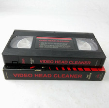 Vintage VHS Realistic Video Head Cleaner for VCR