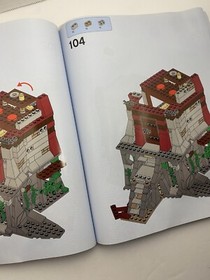 Lego Ninjago 70594 The Lighthouse Siege Instruction Manual Booklet