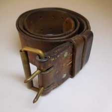 N9116 Leather Copper Belt Adult Women Men Vintage Art Deco 1930 1950