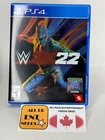 WWE W2K22 PS4 (Sony PlayStation 4, 2021) VG- CIB- Complete
