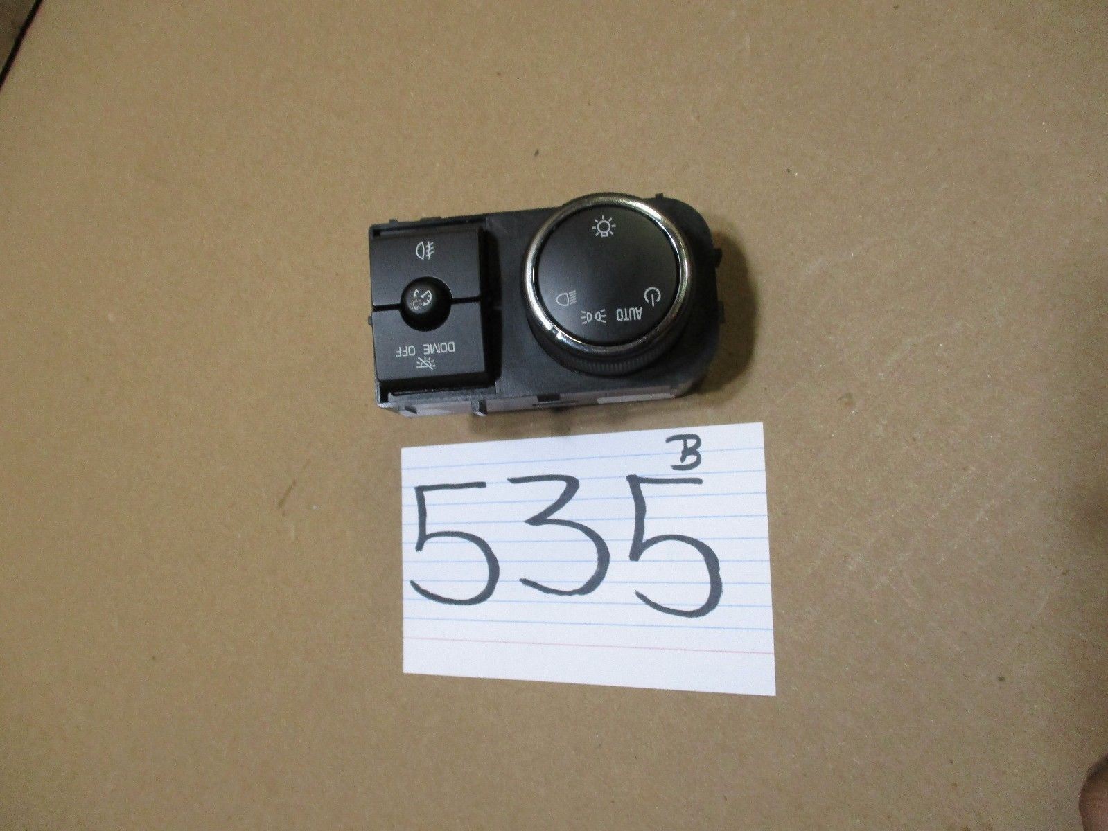 09 10 11 12 13 Chevrolet Traverse HEADLIGHT Switch Control Power #535-B 
