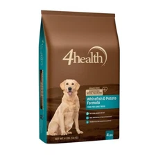 4health Grain Free Whitefish and Potato Formula Adult Dry Dog Food - 4 lb Bag