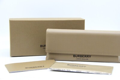 NEW BURBERRY BROWN AUTHENTIC EYEGLASSES SUNGLASSES CASE ONLY 