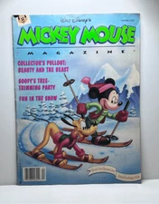 Walt Disney's Mickey Mouse Magazine Winter 1992 Christmas VTG Power Wheels Ad