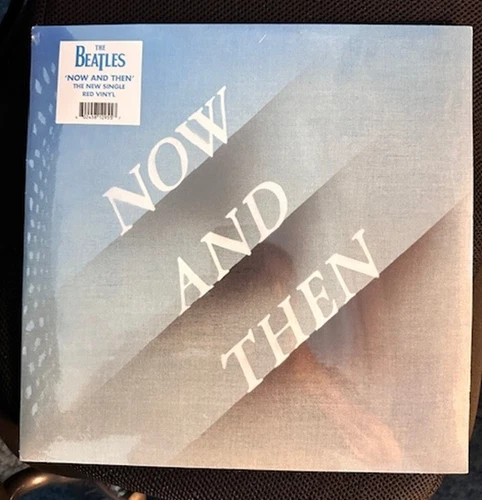 The Beatles Now And Then Target Exclusive Red 12" Single Vinyl LP NEW SEALED