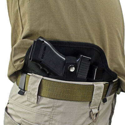 Concealed Carry IWB Neoprene Gun Holster Pouch for Both Left and Right Hand Draw