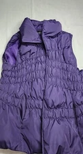 COLEBROOK Class Women's Purple Down feather Insulated Vest Jacket Size 18/20