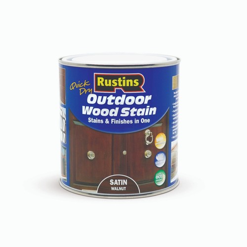 Rustins Quick Dry Outdoor Wood Stain, Stains & Finishes in One All Shades eBay