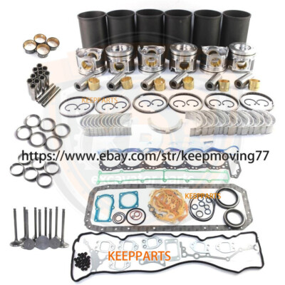 J08C J08E J08CT J08ET Engine Overhaul Rebuild Kit for Hino Engine Kobelco