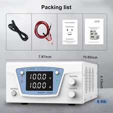 Adjustable DC 0-15V 30V 60V 30A 40A 50A 60A Variable Lab Bench Power Supply