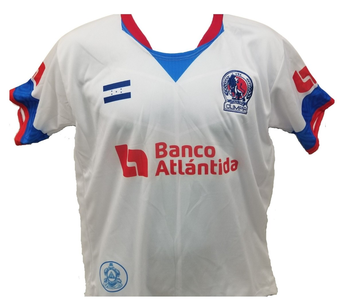 CAMISA BLANCA OLIMPIA HONDURAS LA CAMISA DE LOS LEONES 39 VECES