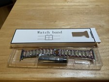 Blue Metalic Apple Watch Band Link Remover fits 42-45mm