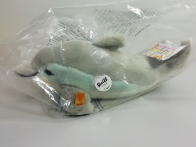 Steiff 063183 Cappy Delphin 35 cm lang Delfin grau