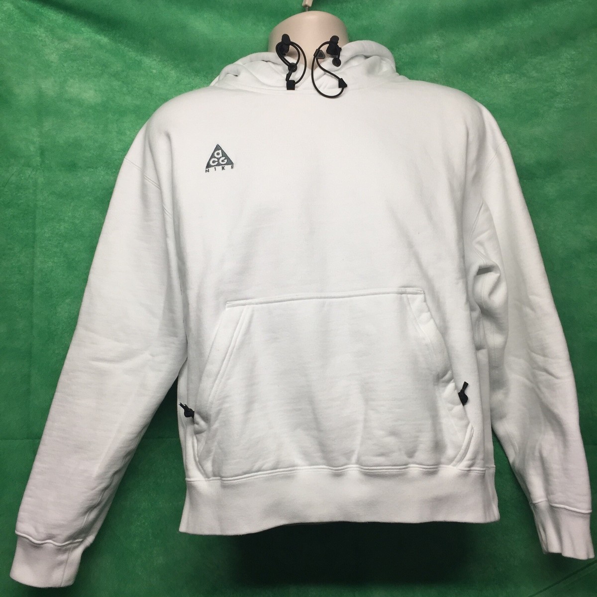 nike acg hoodie white