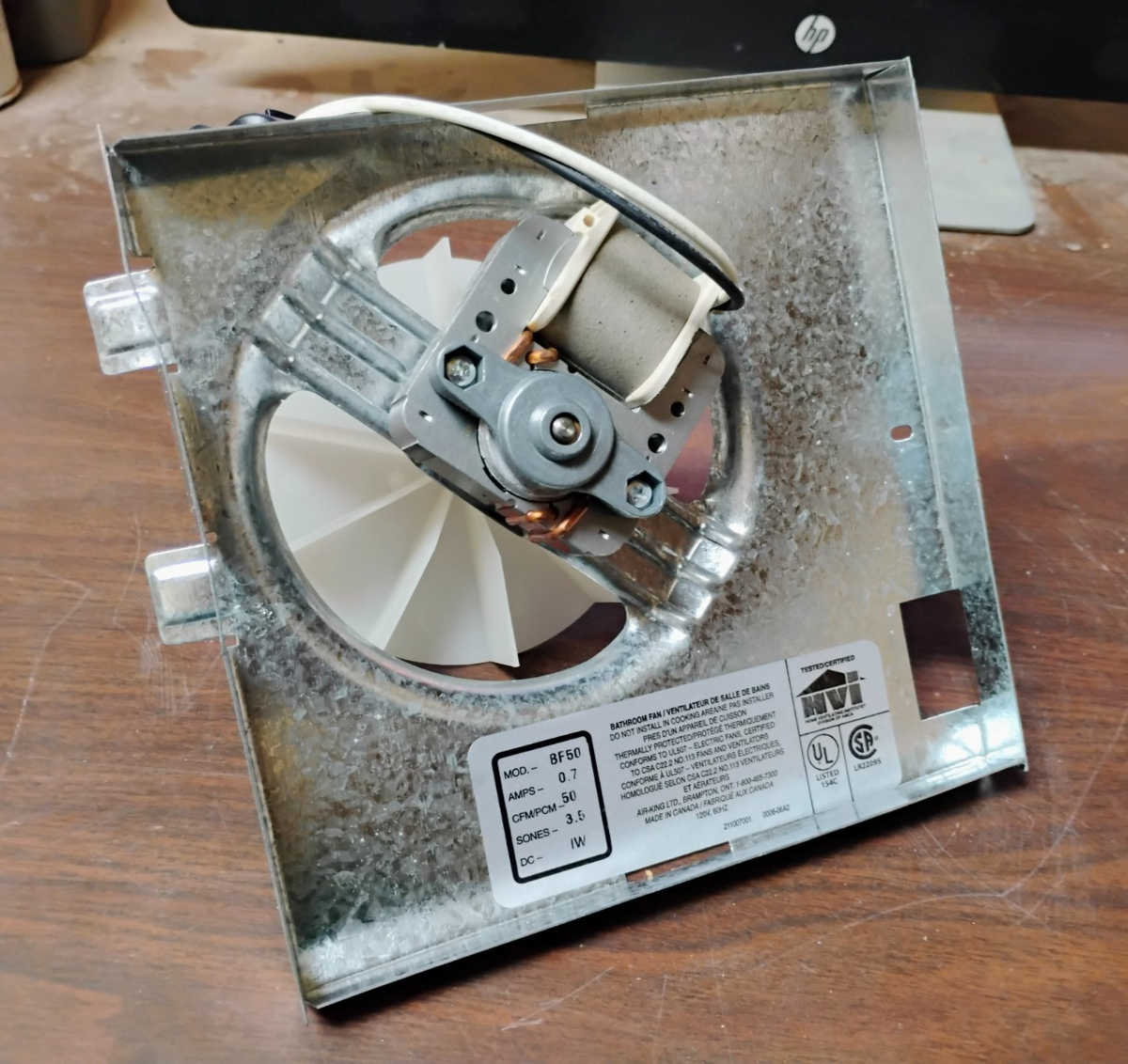 Bathroom Vent Air King Cfm Exhaust Fan Air King AS70 70 CFM 3-Inch